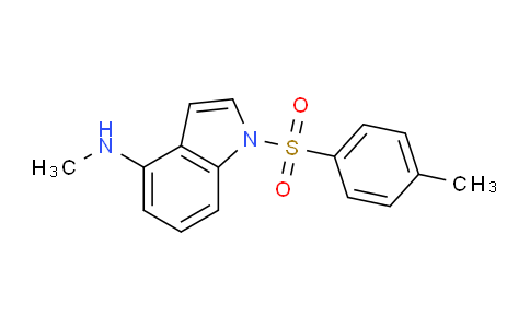 CAS No. 100557-17-3, N-Methyl-1-tosyl-1H-indol-4-amine