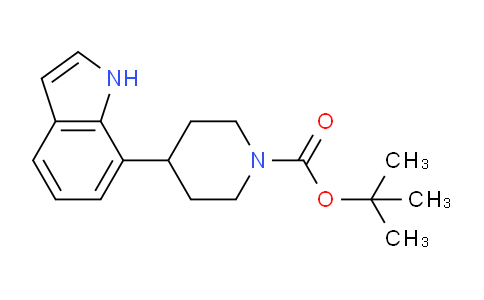 CAS No. 478083-14-6, tert-Butyl 4-(1H-indol-7-yl)piperidine-1-carboxylate