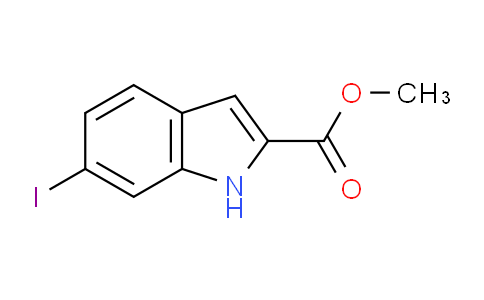 CAS No. 887360-76-1, Methyl 6-iodo-1H-indole-2-carboxylate