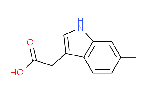 CAS No. 191674-60-9, 2-(6-Iodo-1H-indol-3-yl)acetic acid
