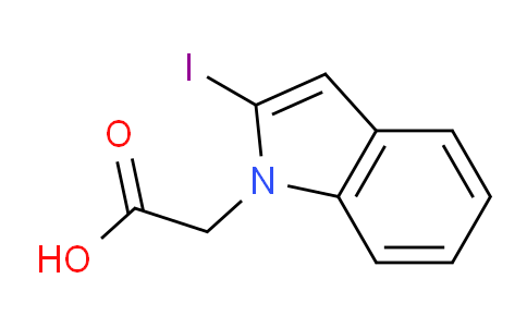 CAS No. 206196-81-8, 2-(2-Iodo-1H-indol-1-yl)acetic acid