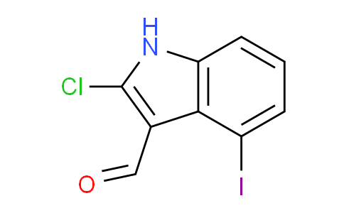CAS No. 1203898-06-9, 2-Chloro-4-iodo-1H-indole-3-carbaldehyde