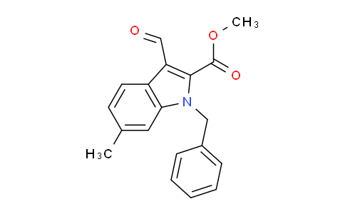 CAS No. 1170477-28-7, Methyl 1-benzyl-3-formyl-6-methyl-1H-indole-2-carboxylate