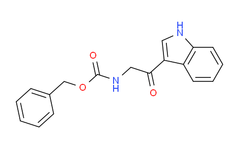 CAS No. 73053-98-2, Benzyl (2-(1H-indol-3-yl)-2-oxoethyl)carbamate