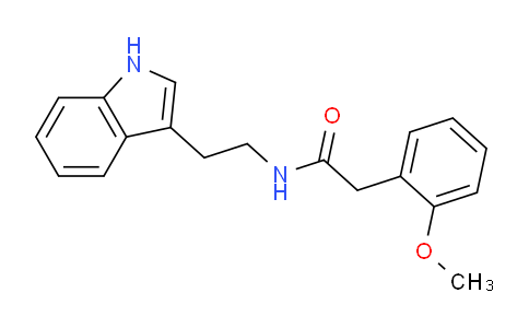 CAS No. 847769-80-6, N-(2-(1H-Indol-3-yl)ethyl)-2-(2-methoxyphenyl)acetamide