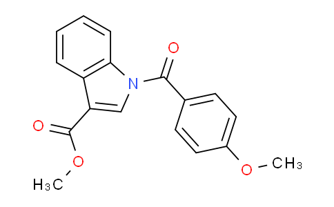 CAS No. 189006-31-3, Methyl 1-(4-methoxybenzoyl)-1H-indole-3-carboxylate
