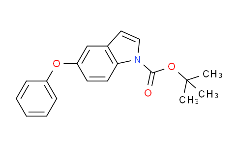 CAS No. 1800241-38-6, tert-Butyl 5-phenoxy-1H-indole-1-carboxylate