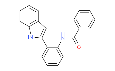 CAS No. 58995-87-2, N-(2-(1H-Indol-2-yl)phenyl)benzamide
