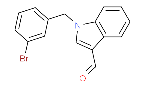 CAS No. 174367-69-2, 1-(3-Bromobenzyl)-1H-indole-3-carbaldehyde