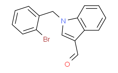 CAS No. 171734-73-9, 1-(2-Bromobenzyl)-1H-indole-3-carbaldehyde