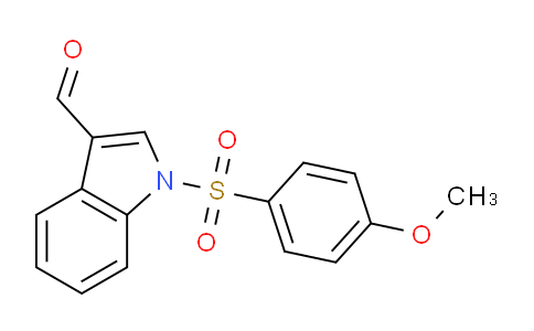 CAS No. 81816-15-1, 1-((4-Methoxyphenyl)sulfonyl)-1H-indole-3-carbaldehyde