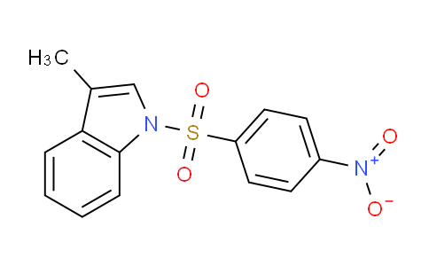 CAS No. 697742-45-3, 3-Methyl-1-((4-nitrophenyl)sulfonyl)-1H-indole