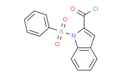 CAS No. 342405-28-1, 1-(Phenylsulfonyl)-1H-indole-2-carbonyl chloride