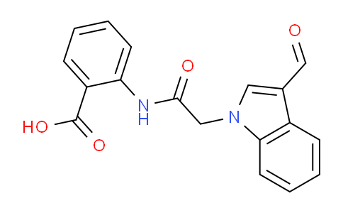 DY730264 | 886499-38-3 | 2-(2-(3-Formyl-1H-indol-1-yl)acetamido)benzoic acid