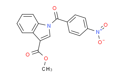CAS No. 393124-09-9, Methyl 1-(4-nitrobenzoyl)-1H-indole-3-carboxylate