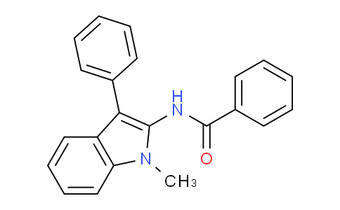 MC730292 | 55875-18-8 | N-(1-Methyl-3-phenyl-1H-indol-2-yl)benzamide