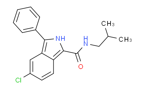 CAS No. 61295-32-7, 5-Chloro-N-isobutyl-3-phenyl-2H-isoindole-1-carboxamide