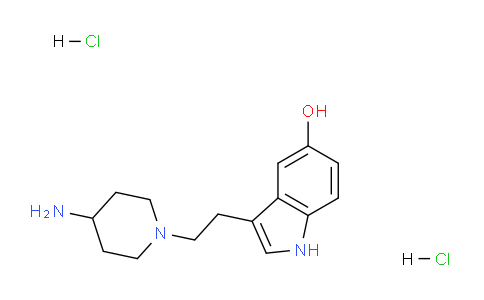 CAS No. 35633-80-8, 3-(2-(4-Aminopiperidin-1-yl)ethyl)-1H-indol-5-ol dihydrochloride
