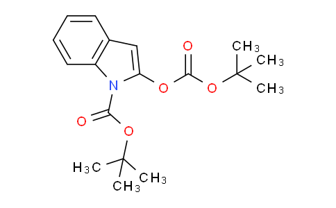 CAS No. 1440526-59-9, tert-Butyl 2-((tert-butoxycarbonyl)oxy)-1H-indole-1-carboxylate