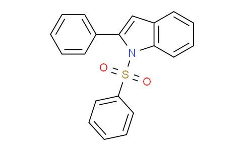 CAS No. 114650-12-3, 2-Phenyl-1-(phenylsulfonyl)-1H-indole