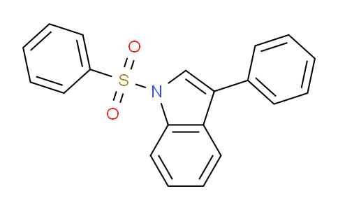 CAS No. 153827-73-7, 3-Phenyl-1-(phenylsulfonyl)-1H-indole