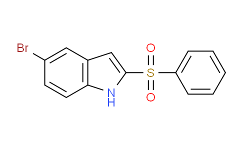 CAS No. 1505521-52-7, 5-Bromo-2-(phenylsulfonyl)-1H-indole