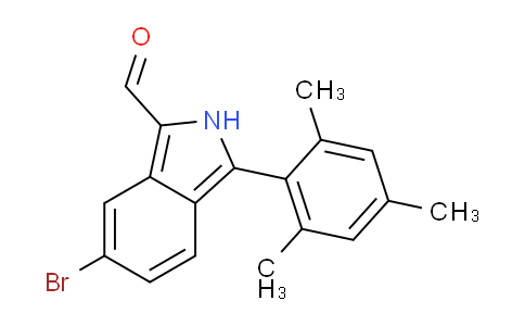 CAS No. 358641-90-4, 6-Bromo-3-mesityl-2H-isoindole-1-carbaldehyde