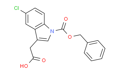 CAS No. 924634-97-9, 2-(1-((Benzyloxy)carbonyl)-5-chloro-1H-indol-3-yl)acetic acid