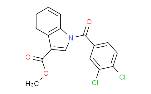 CAS No. 426252-38-2, Methyl 1-(3,4-dichlorobenzoyl)-1H-indole-3-carboxylate