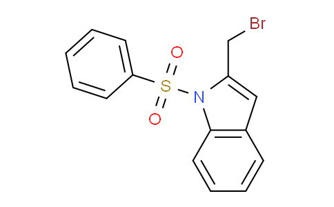 CAS No. 337508-54-0, 2-(Bromomethyl)-1-(phenylsulfonyl)-1H-indole