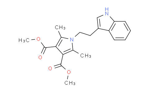 CAS No. 376383-39-0, Dimethyl 1-(2-(1H-indol-3-yl)ethyl)-2,5-dimethyl-1H-pyrrole-3,4-dicarboxylate