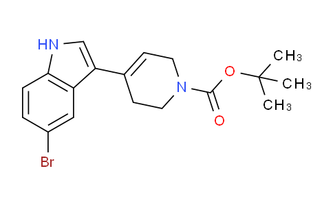 CAS No. 886361-90-6, tert-Butyl 4-(5-bromo-1H-indol-3-yl)-5,6-dihydropyridine-1(2H)-carboxylate