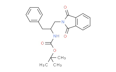 CAS No. 885266-56-8, tert-Butyl 1-benzyl-2-(1,3-dioxo-1,3-dihydro-2H-isoindol-2-yl)ethylcarbamate