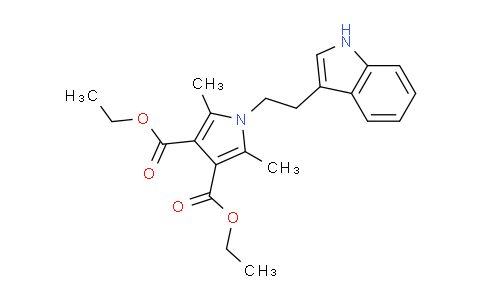 CAS No. 376383-73-2, Diethyl 1-(2-(1H-indol-3-yl)ethyl)-2,5-dimethyl-1H-pyrrole-3,4-dicarboxylate