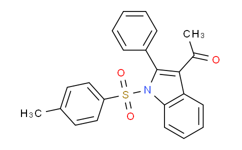 CAS No. 62367-67-3, 1-(2-Phenyl-1-tosyl-1H-indol-3-yl)ethan-1-one