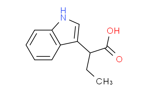 CAS No. 4310-66-1, 2-(1H-indol-3-yl)butanoic acid
