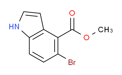 CAS No. 731810-04-1, methyl 5-bromo-1H-indole-4-carboxylate
