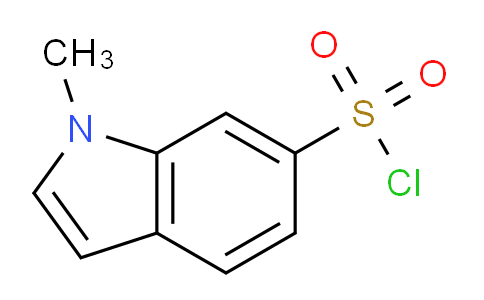 CAS No. 1041469-95-7, 1-Methyl-1H-indole-6-sulfonyl chloride