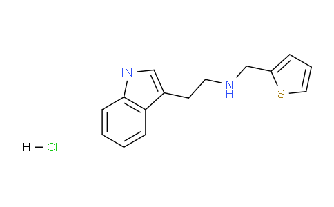 CAS No. 1052527-24-8, [2-(1H-Indol-3-yl)ethyl][(thiophen-2-yl)methyl]amine hydrochloride