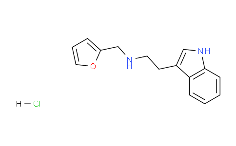 CAS No. 1082694-91-4, [(Furan-2-yl)methyl][2-(1H-indol-3-yl)ethyl]amine hydrochloride