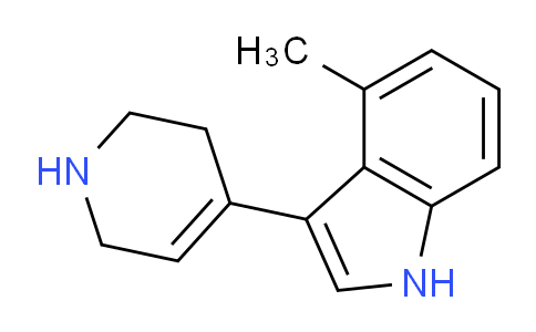 CAS No. 1082821-63-3, 4-Methyl-3-(1,2,3,6-tetrahydropyridin-4-yl)-1H-indole