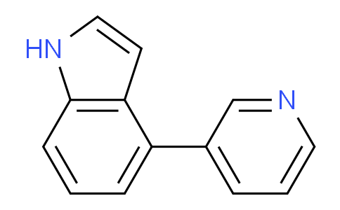 CAS No. 108378-92-3, 4-(Pyridin-3-yl)-1H-indole