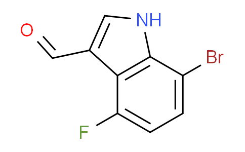 CAS No. 1158416-77-3, 7-Bromo-4-fluoro-1H-indole-3-carbaldehyde