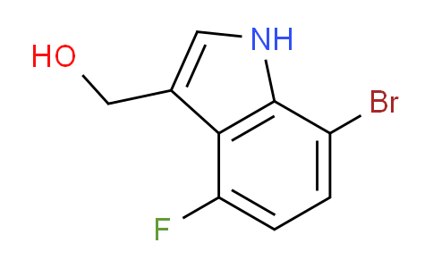 CAS No. 1158471-53-4, (7-Bromo-4-fluoro-1H-indol-3-yl)methanol