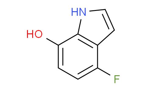 CAS No. 1167056-43-0, 4-Fluoro-7-hydroxyindole