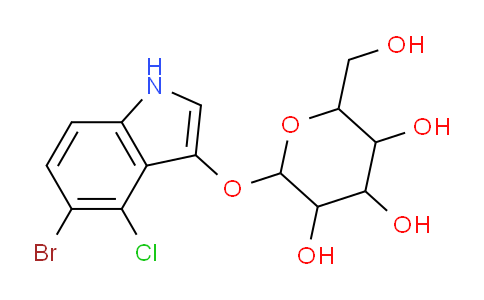 1174456-59-7 | 2-((5-Bromo-4-chloro-1H-indol-3-yl)oxy)-6-(hydroxymethyl)tetrahydro-2H-pyran-3,4,5-triol