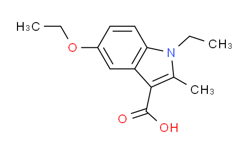 CAS No. 1181287-59-1, 5-Ethoxy-1-ethyl-2-methyl-1H-indole-3-carboxylic acid