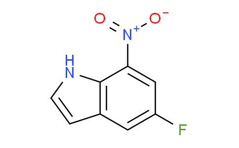 CAS No. 1202463-82-8, 5-Fluoro-7-nitro-1H-indole