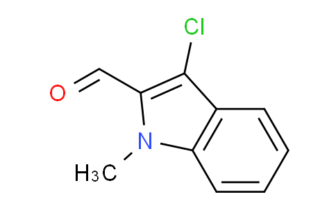 CAS No. 126309-77-1, 3-Chloro-1-methyl-1H-indole-2-carbaldehyde