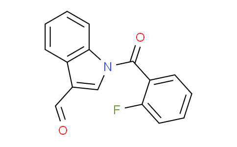 CAS No. 1267464-96-9, 1-(2-Fluorobenzoyl)-1H-indole-3-carbaldehyde